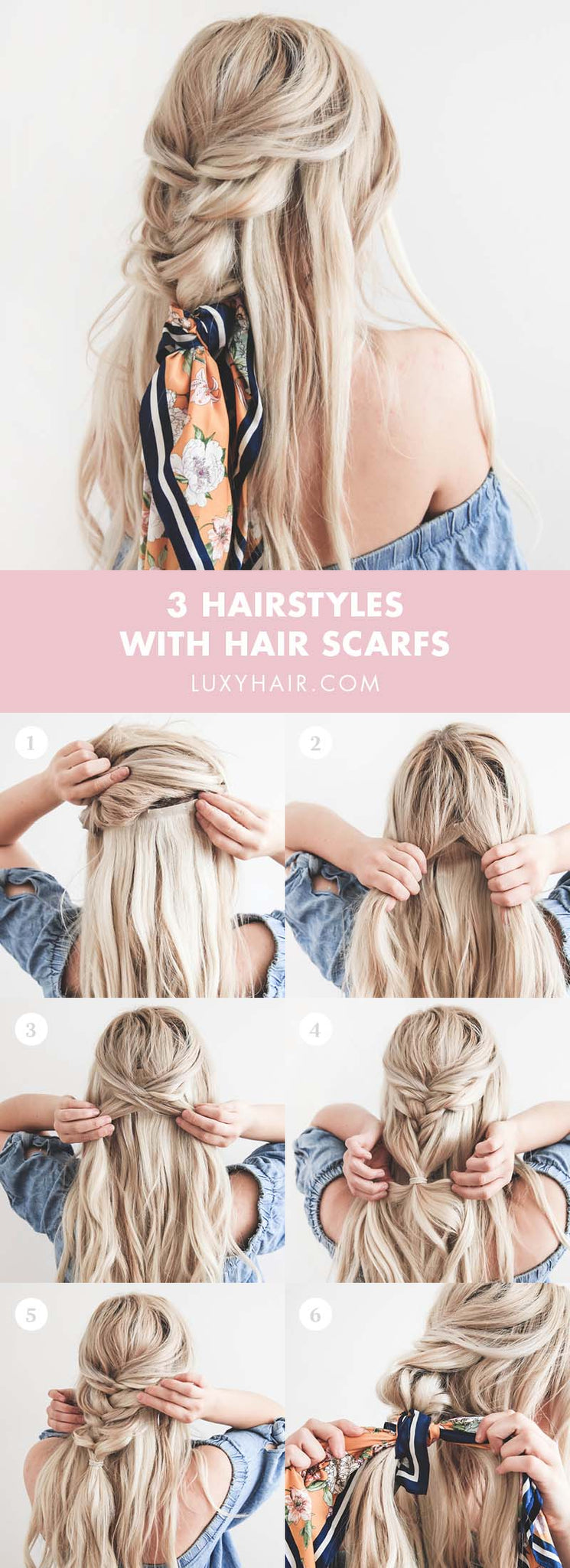 Hairstyles with headscarves