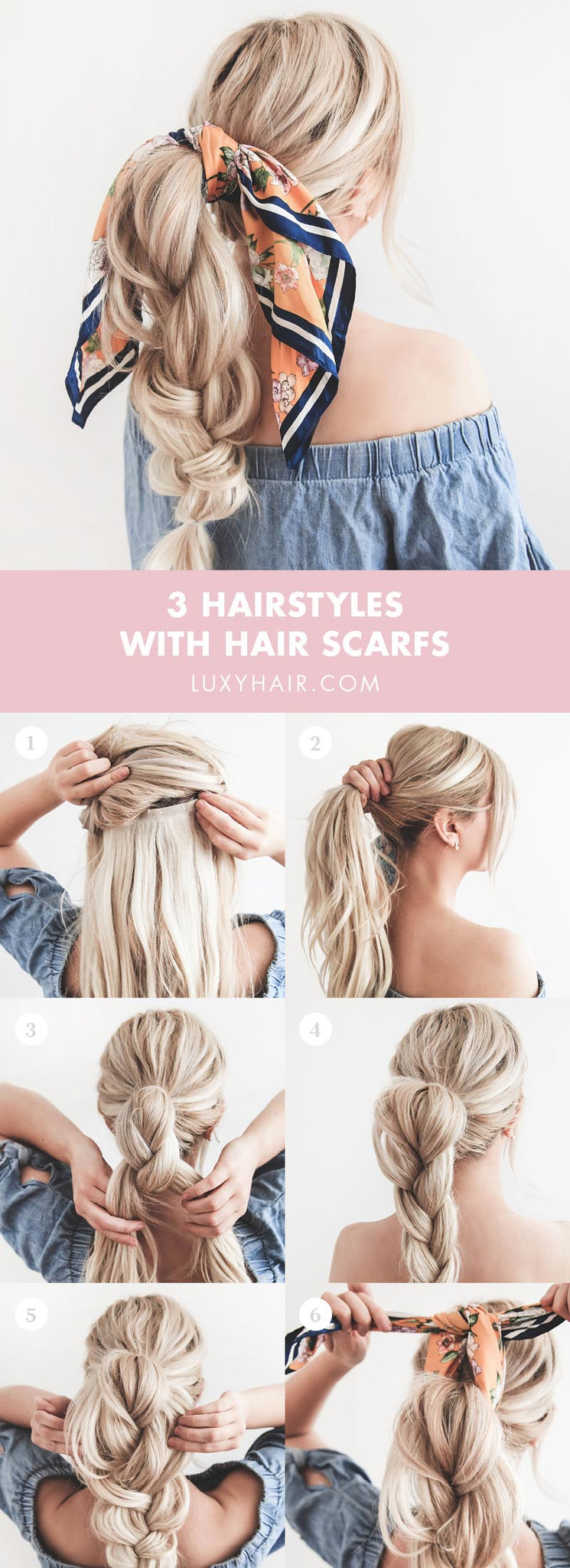 Hairstyles with headscarves