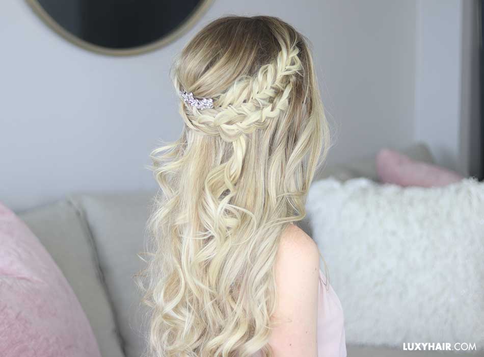 Wedding hairstyles for long hair