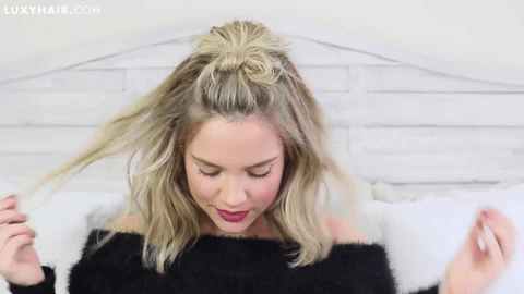 easy topknot hairstyle