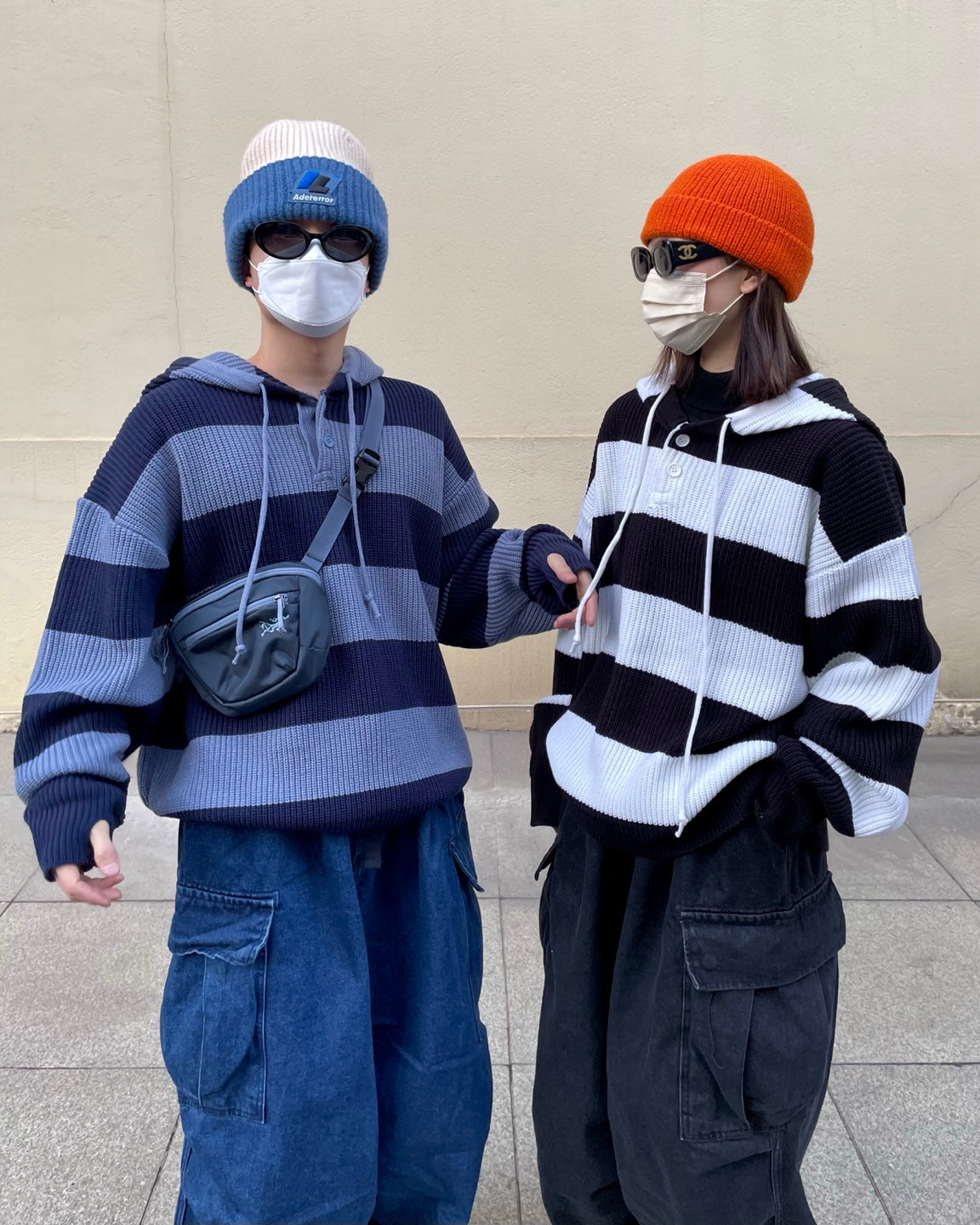 huecloset   ナイロンオーバーオール　サロペットkith