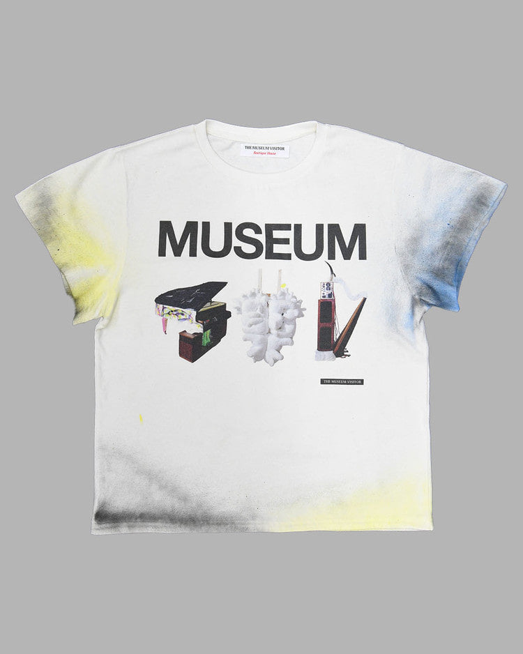 THE MUSEUM VISITOR Tシャツ ホワイト Sサイズ 韓国-