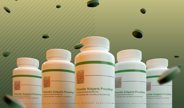 Chlorella Vulgaris Presslinge 