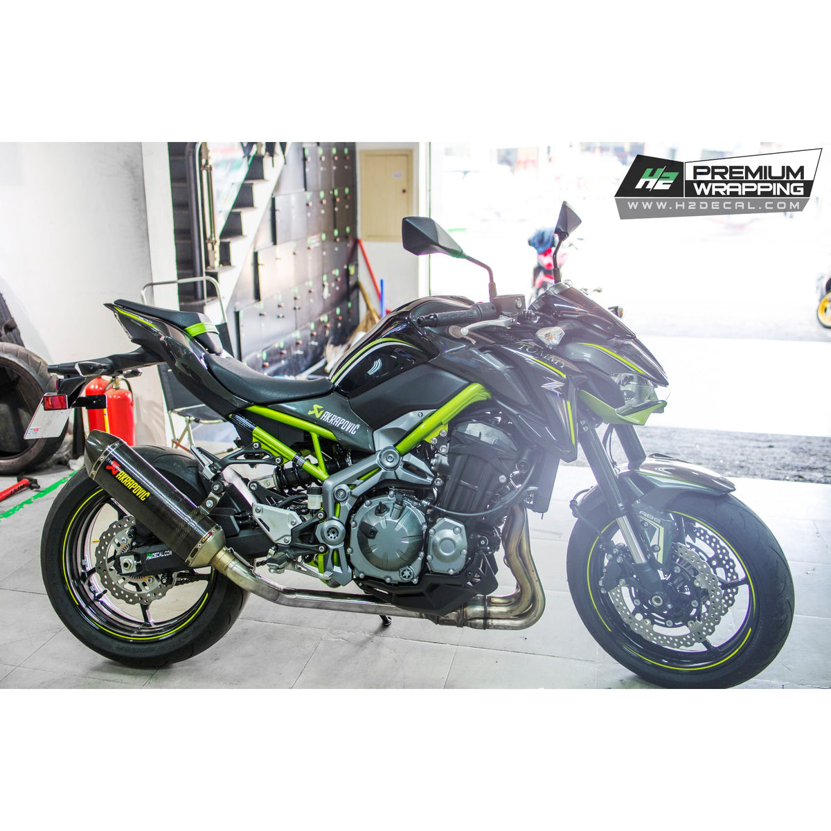 Kawasaki Z900 Stickers Kit 004