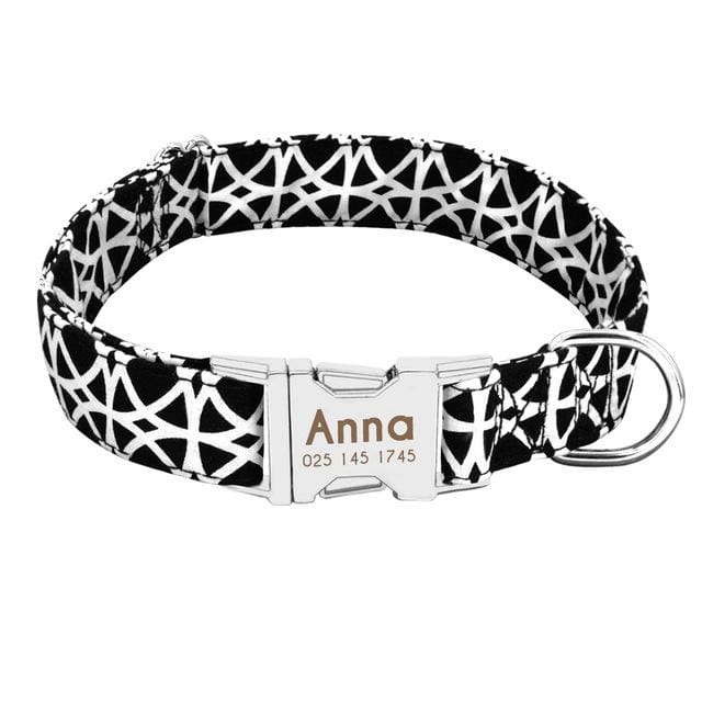 metal engraved dog collar