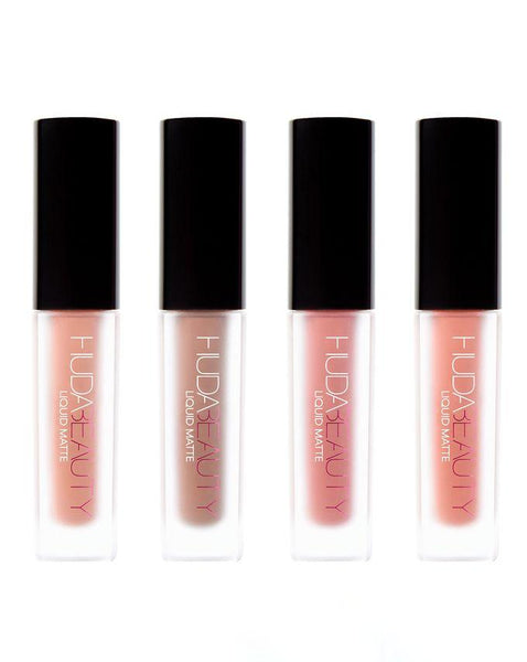 Huda Beauty 4 Liquid Matte Minis - Nude 