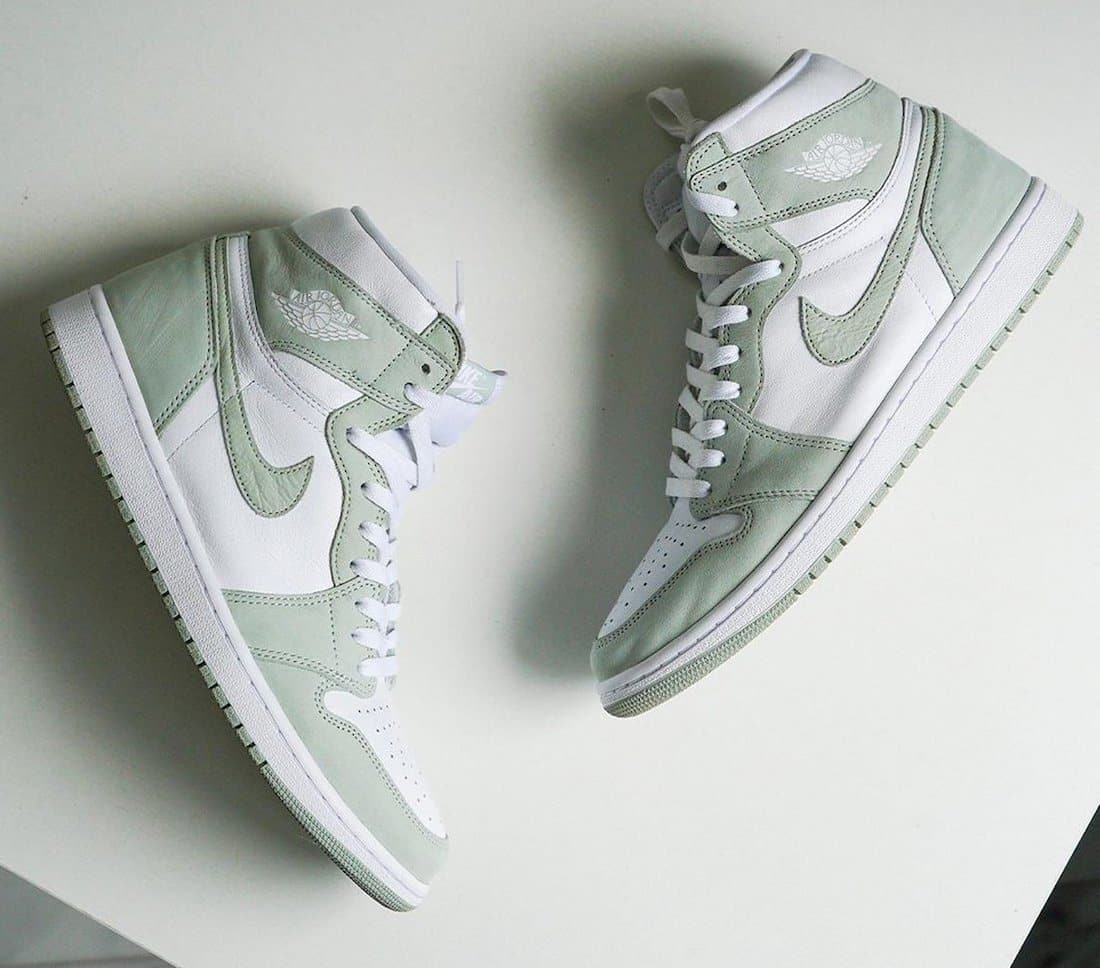 jordan 1 seafoam women's