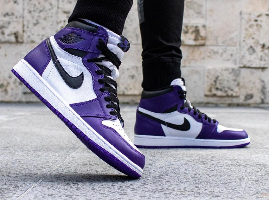 court purple jordan 1 nz