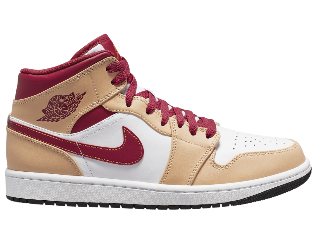 air jordan 1 mid beige