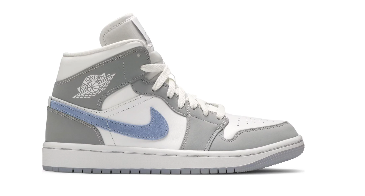 jordan 1s white and grey