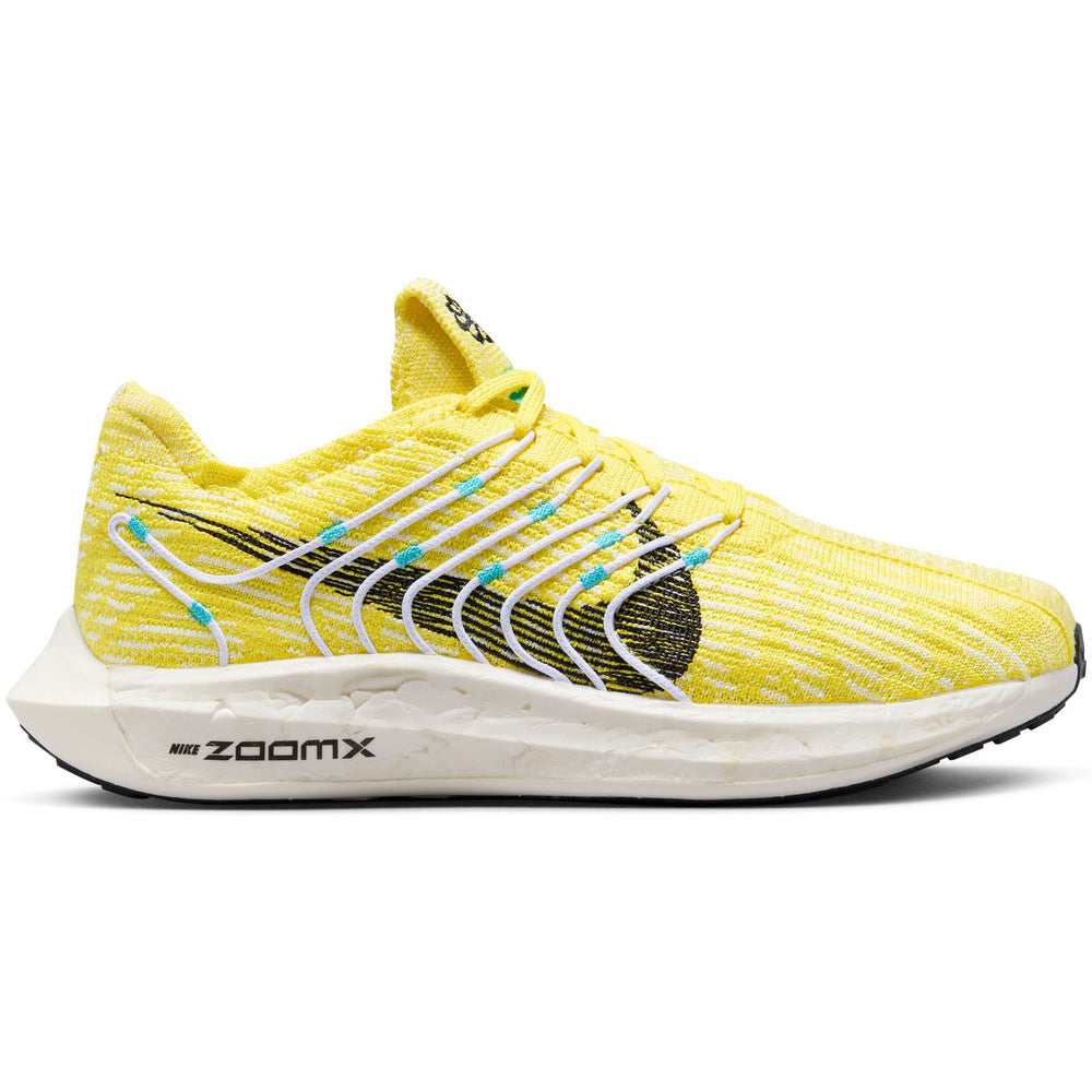 Nike Women's Pegasus Turbo Next Nature Running Shoes Sonic Yellow / Black / White - achilles heel
