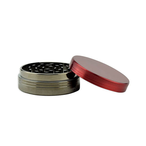 2 piece Steel Grinder shreds cannabis - 62mm