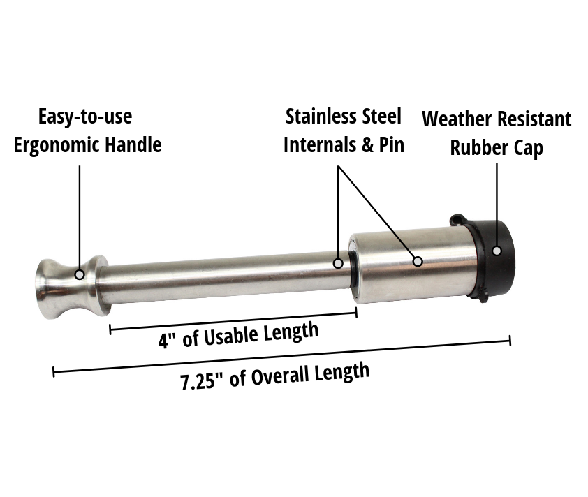 BulletProof Hitch Locking Pin - Specifications