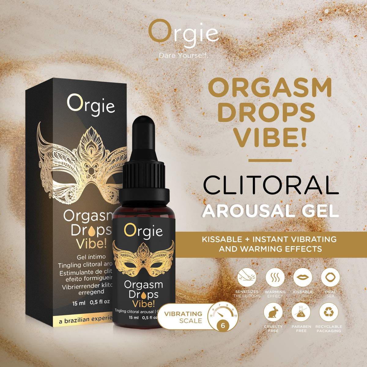 Orgasm Drops Vibe Clitoral Intimate Gel 15ml – Extreme Toyz