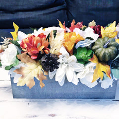 Fall Faux Floral Arrangement