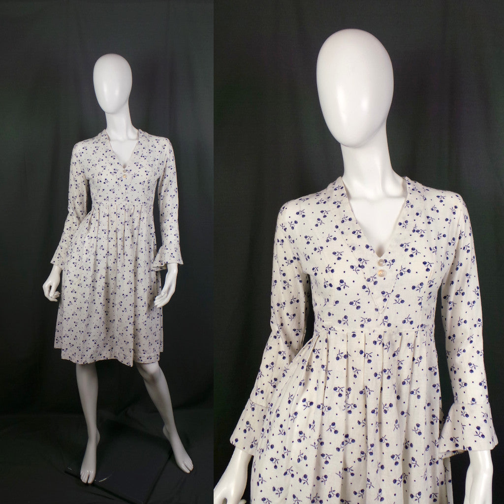 laura ashley linen dress