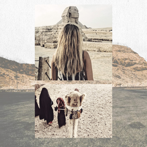 Dorsya travel blog | Camel ride and Pyramids