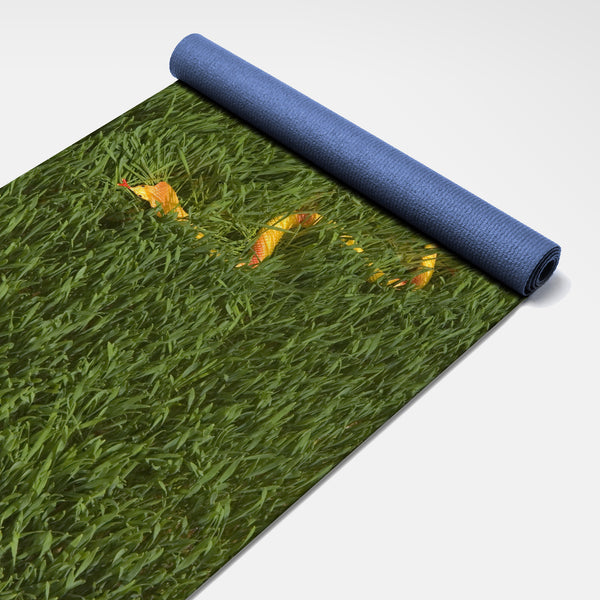 grass yoga mat