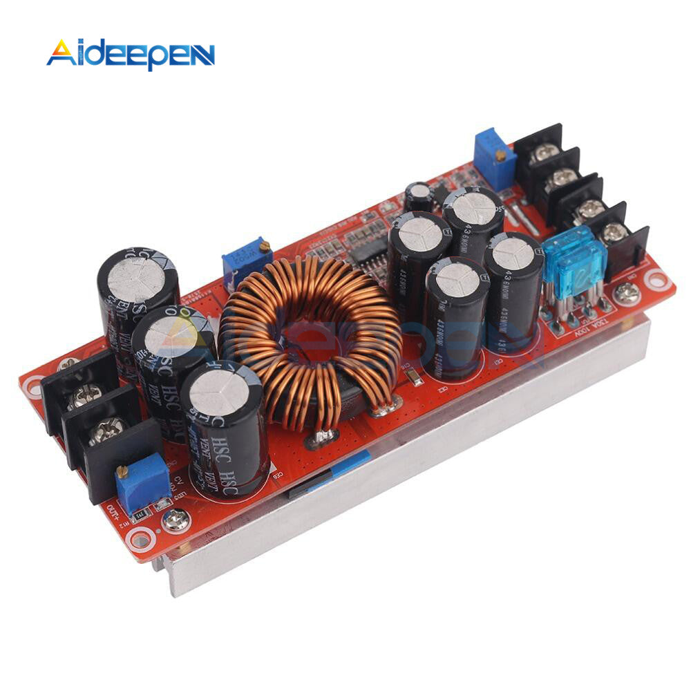 1200W 20A DC Converter Boost Step-up Power Supply Module IN 10-60V OUT 12-83V GM 