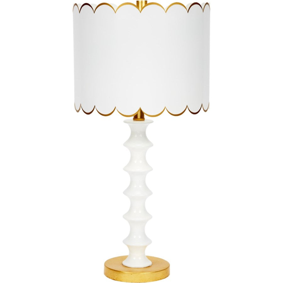 scallop lamp