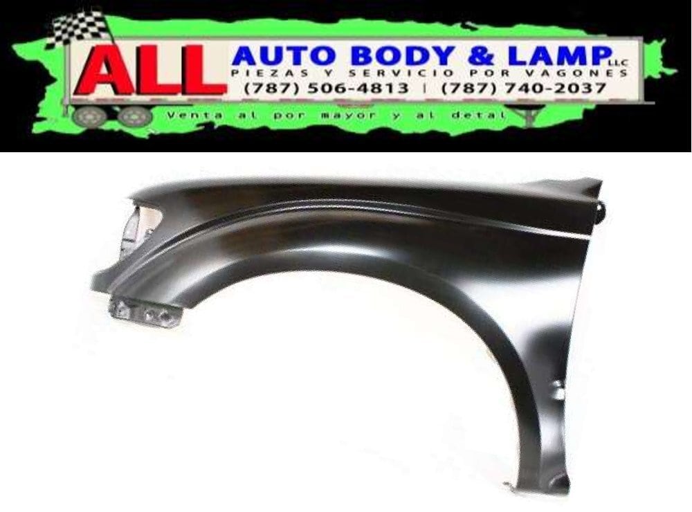 Toyota Tacoma 01 04 Fender Lh W O Flear Holes All Auto Body Lamp