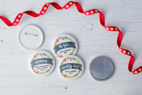 https://weddinginateacup.co.uk/products/christmas-wreath-personalised-badge-or-pocket-mirror