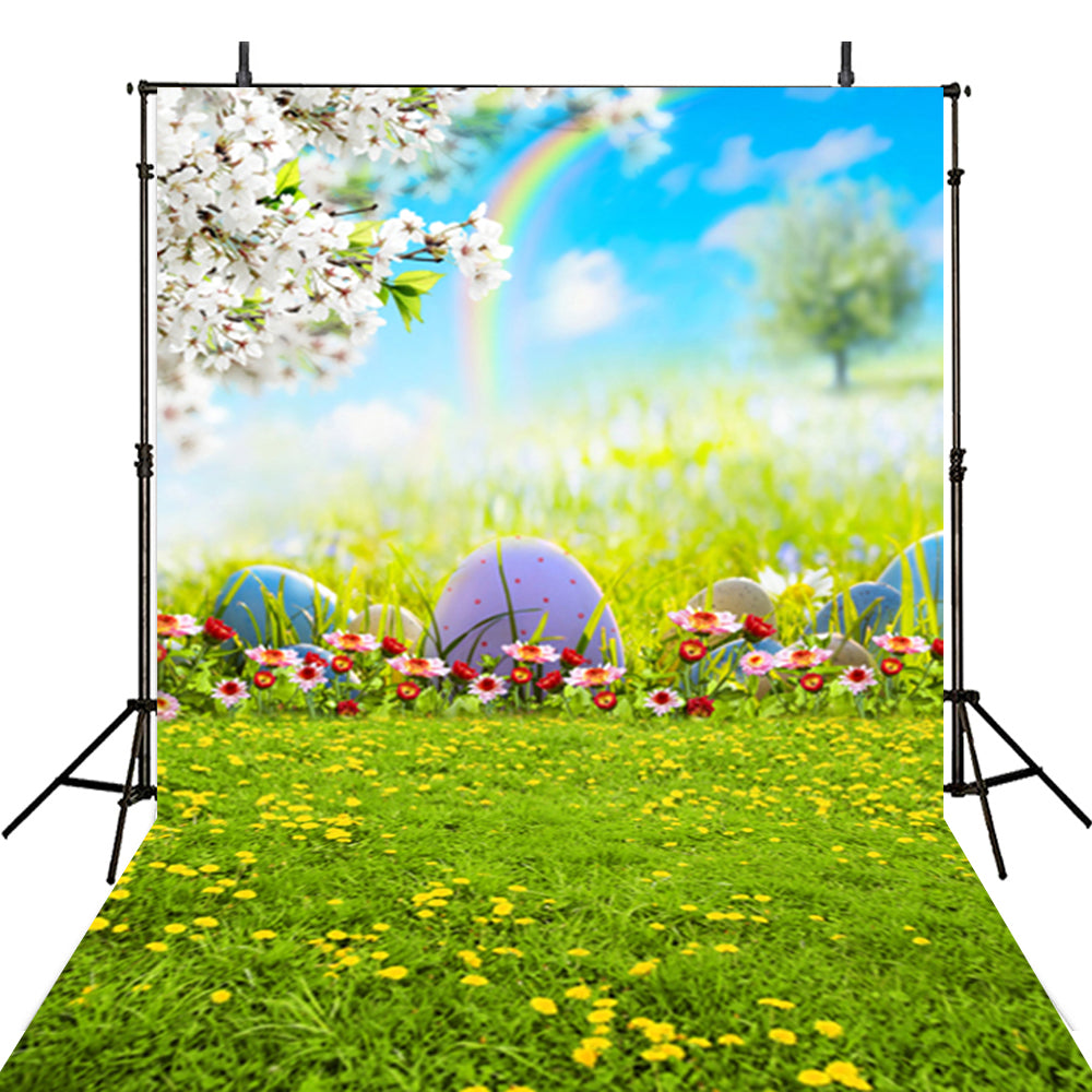 Yeele-Easter-Backdrop 8x10ft Happy Easter Photography Background Photo Backdrops Pictures Studio Props Wallpaper 