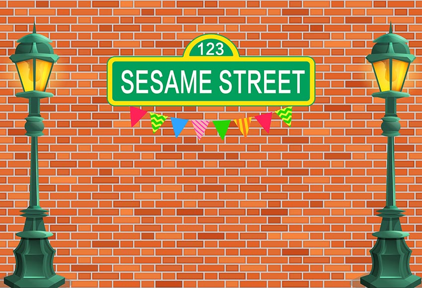 sesame street background