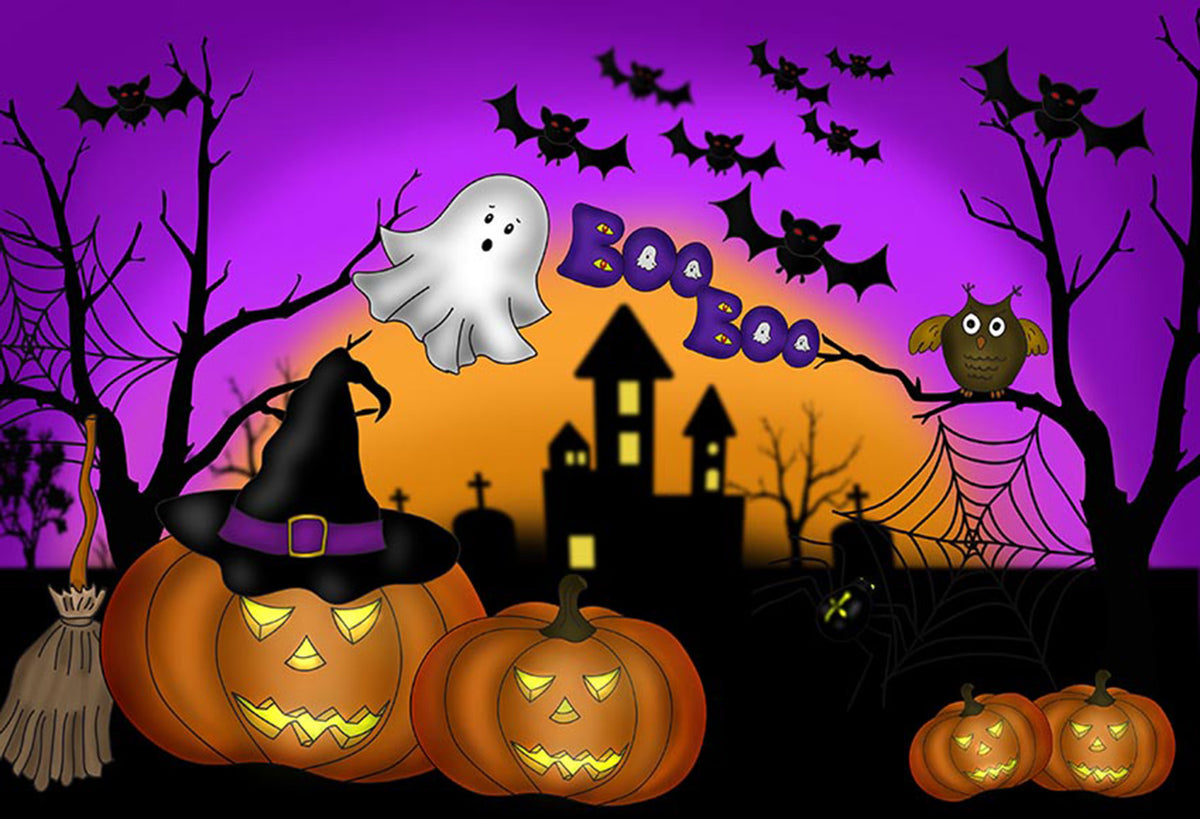 photo backdrop halloween 10x8 purple photo backdrop for halloween