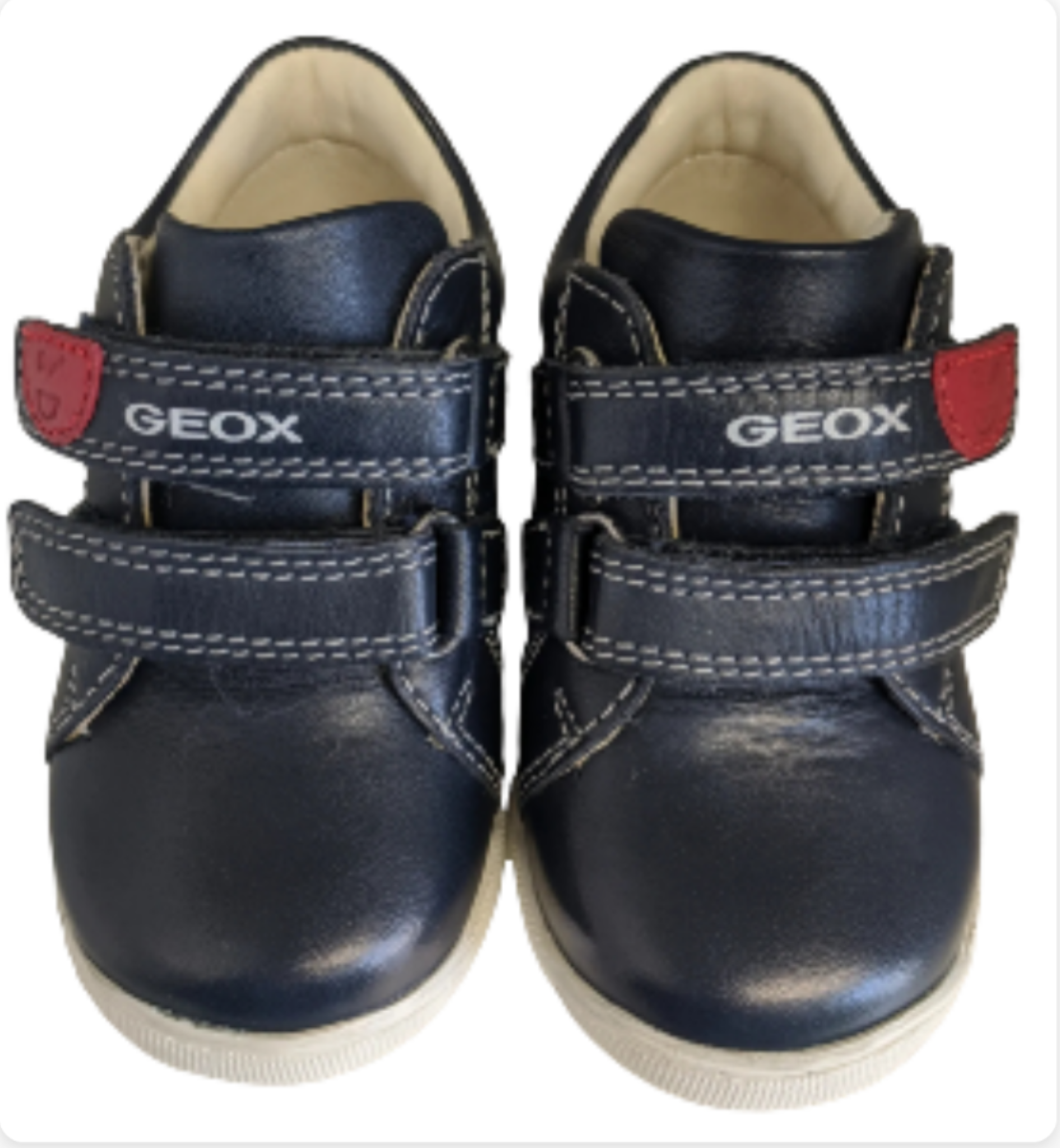 Especialmente tierra metodología Sale) Geox B Macchia Navy Ankle Boots – Emmanuelle Marshall Children's Shoes