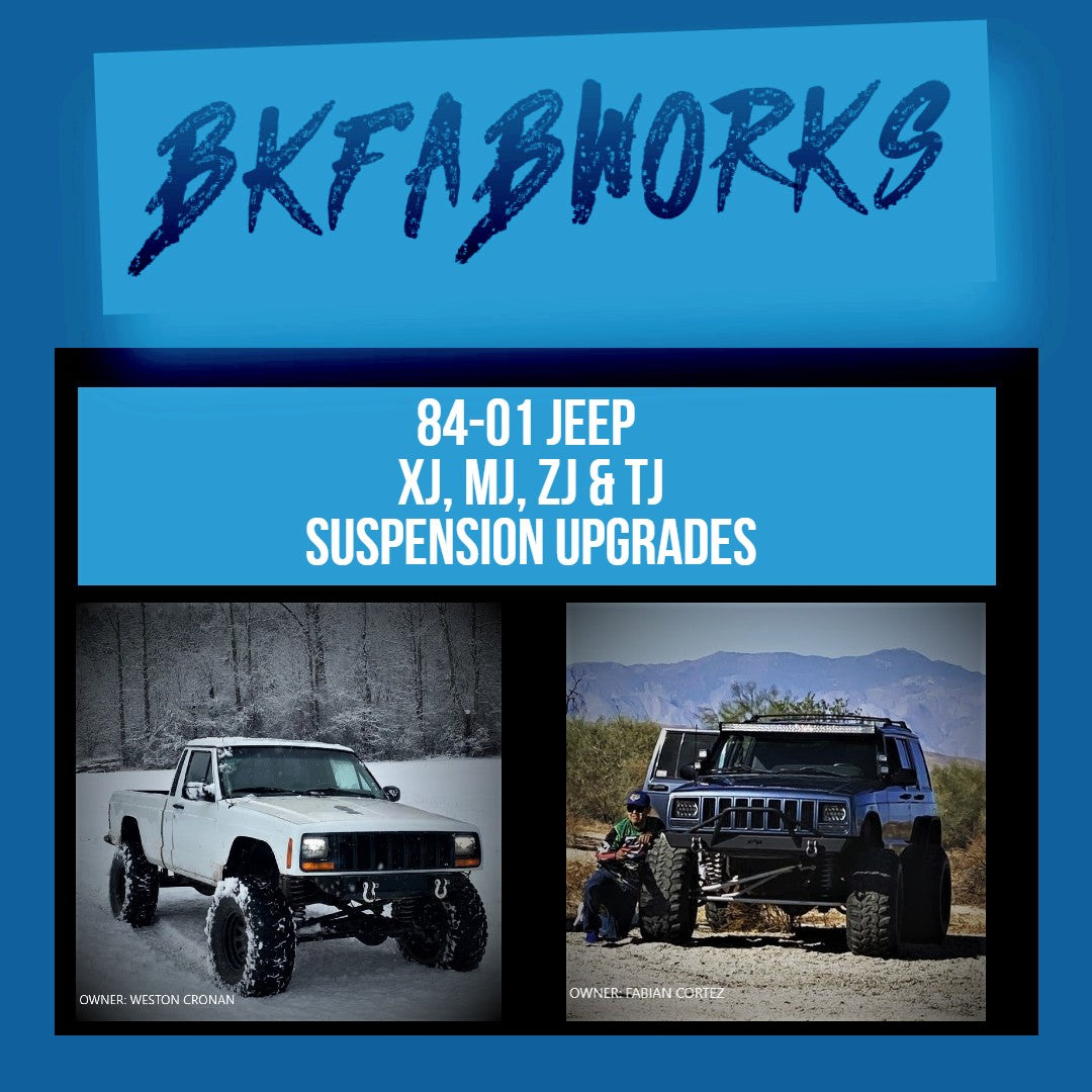 Bkfabworks Jeep Xj Mj Zj & Tj Parts Page 2 BKFABWORKS LLC
