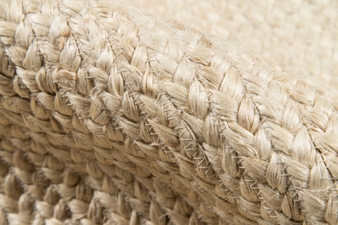 close up shot of natural area rug