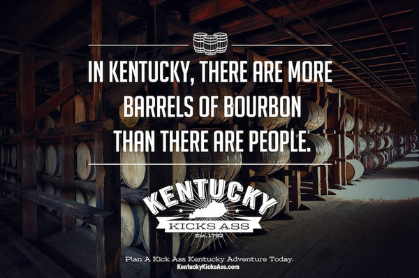 In Kentucky There Are More Barrels of Bourbon Than There Are People