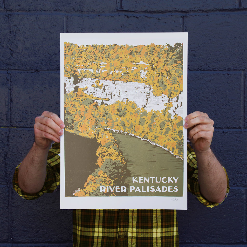 KY River Palisades Print