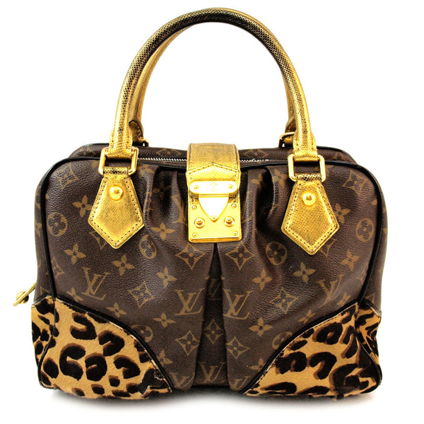 louis vuitton animal print bag