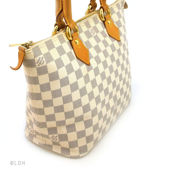 Louis Vuitton Damier Azur Saleya PM (Authentic Pre Owned) - 105053 | LuxeDH