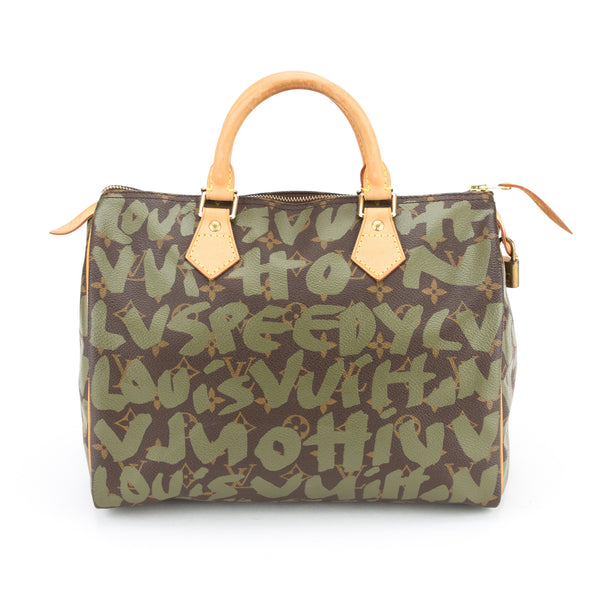 Louis Vuitton Stephen Sprouse Monogram Graffiti Speedy 30 Handbag