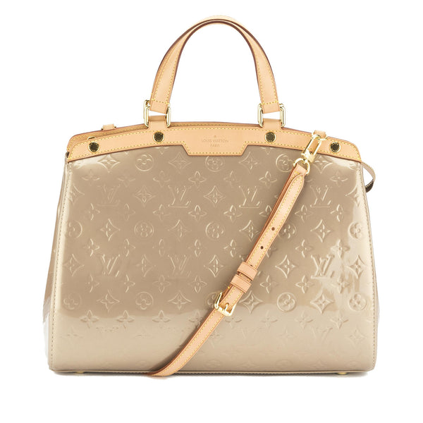 Louis Vuitton Amarante Monogram Vernis Brea MM Bag at 1stDibs