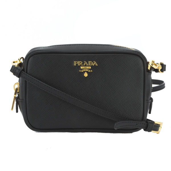 prada black camera bag