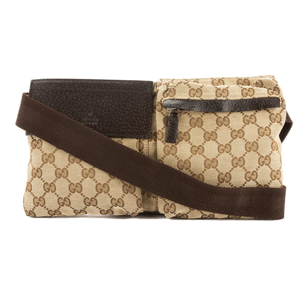 gucci original gg canvas belt bag