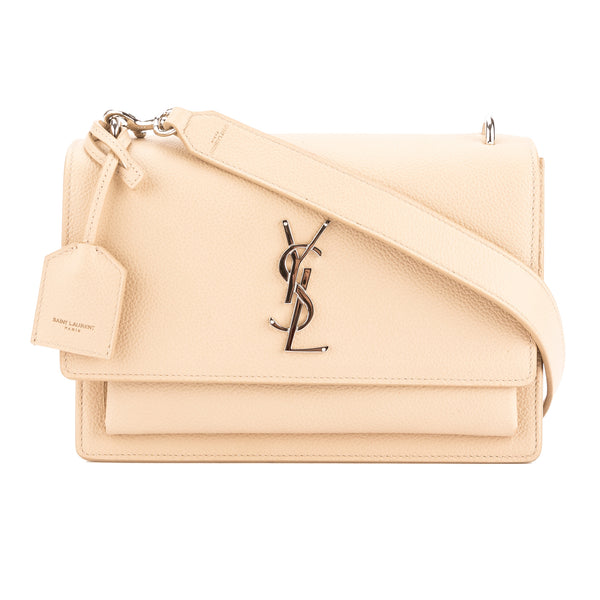 ysl sunset bag beige