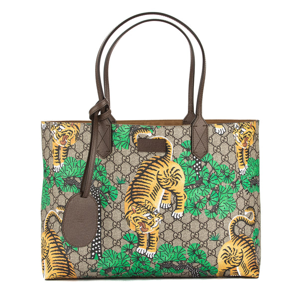 gucci bengal tiger tote