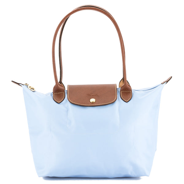 blue longchamp bag
