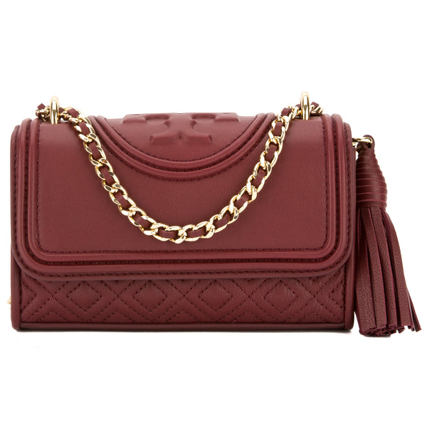 tory burch burgundy purse