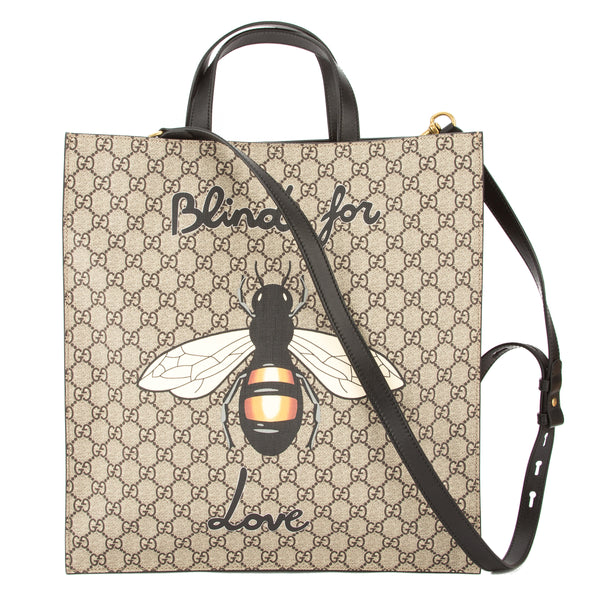 gucci tote with bee