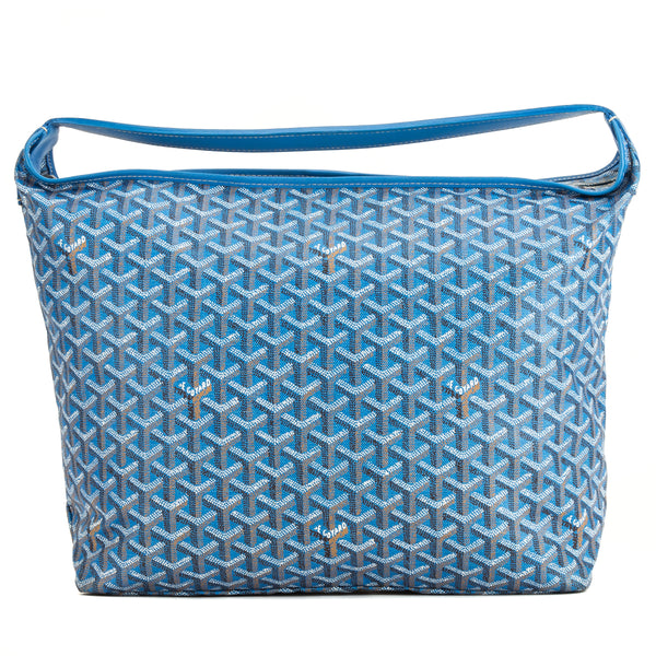 goyard blue purse