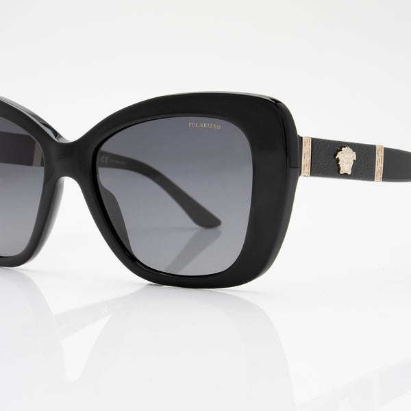 Versace Polarized Medusa Butterfly Sunglasses Shf Wtev01 Luxedh 