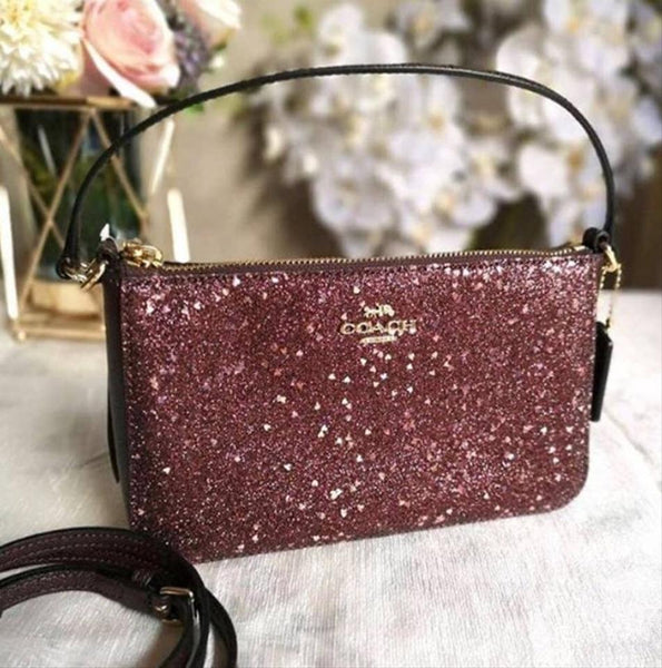 coach glitter purse