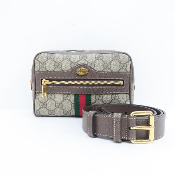 Gucci Ophidia Belt Size 85-34 Supreme Grey Gg Canvas Cross Body Bag – LuxeDH