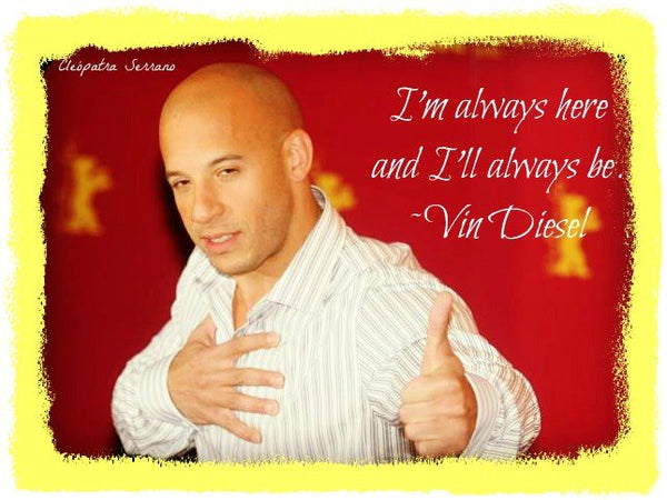 Vin Diesel Romantic